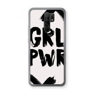 Girl Power #2: Xiaomi Redmi 9 Transparant Hoesje