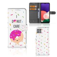 Samsung Galaxy A22 5G | Book Cover | Donut Roze
