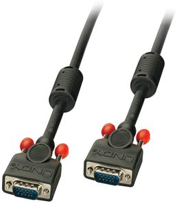 Lindy 36373 VGA kabel 2 m VGA (D-Sub) Zwart