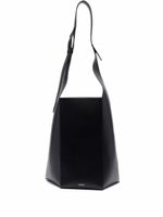 The Attico sac porté épaule en cuir - Noir The Attico sac porté épaule en cuir - Noir