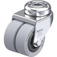 Blickle LMDA-VPA 50G Dubbel zwenkwiel Wieldiameter: 50 mm Draagvermogen (max.): 80 kg 1 stuk(s)