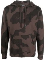 Études Studio hoodie Klein Camo à patch logo - Marron