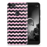 Alcatel 1S (2019) | TPU bumper | Waves Roze