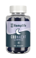 Hemplife CBD + Melatonine Nacht Gummies - thumbnail