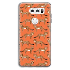 Cheetah: LG V30 Transparant Hoesje
