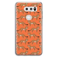 Cheetah: LG V30 Transparant Hoesje