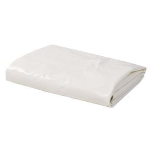 VidaXL Dekzeil 650 g/m² 2x3 m wit