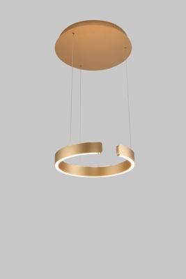 Hanglamp Verve Champagne Goud - in 3 afmetingen