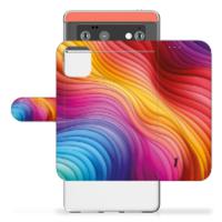 Google Pixel 6 Telefoonhoesje met Naam Panda Color