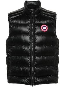 Canada Goose gilet Crofton à design matelassé - Noir