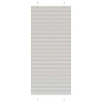 VidaXL Plissé rolgordijn 90x200 cm stofbreedte 89,4 cm polyester