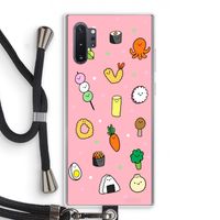 Happy bento friends: Samsung Galaxy Note 10 Plus Transparant Hoesje met koord