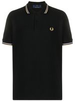 Fred Perry polo à bords rayés - Noir - thumbnail