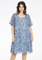 Yoek Jurk PLUMETI | Blauw | Maat 46/48