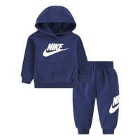 Nike Club Fleece Trainingspak Hooded Peuters Donkerblauw Wit