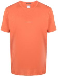 C.P. Company t-shirt à logo imprimé - Orange