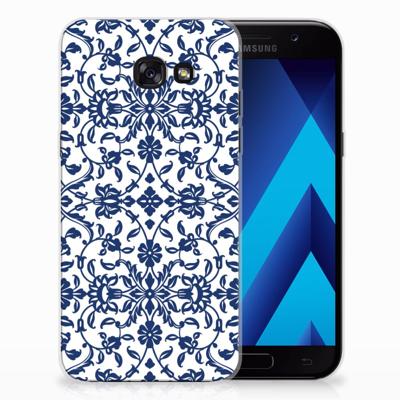 Samsung Galaxy A5 2017 | TPU Case | Flower Blue