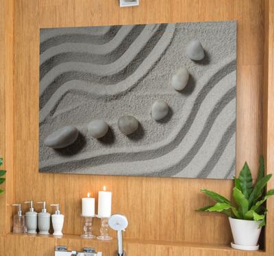 Canvas schilderij Zen Meditatie stenen