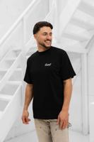 Quotrell Musa T-Shirt Heren Zwart/Wit - Maat L - Kleur: Zwart | Soccerfanshop