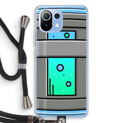 Chug Bottle: Xiaomi Mi 11 Lite Transparant Hoesje met koord