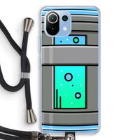 Chug Bottle: Xiaomi Mi 11 Lite Transparant Hoesje met koord