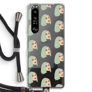 King Kylie: Sony Xperia 1 III Transparant Hoesje met koord