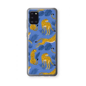 Luipaard: Samsung Galaxy A31 Transparant Hoesje
