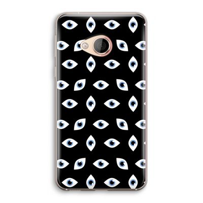 Eyes pattern: HTC U Play Transparant Hoesje