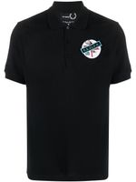 Fred Perry polo en coton à patch logo - Noir