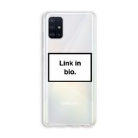 Link in bio: Galaxy A51 4G Transparant Hoesje