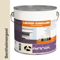Afinol Zijdeglans Lakverf Bentheimergeel (G0.08.84) 2,5 liter