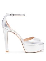 Stuart Weitzman sandales Disco 130 mm à plateforme - Gris