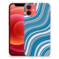 iPhone 12 Mini | TPU bumper | Waves Blue