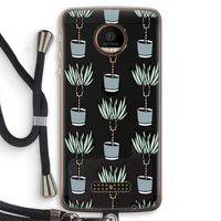 Boompje: Motorola Moto Z Force Transparant Hoesje met koord