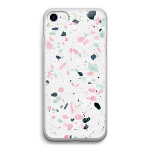 Terrazzo N°3: iPhone SE 2020 Transparant Hoesje