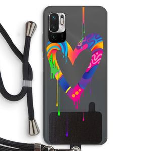 Melts My Heart: Xiaomi Redmi Note 10 5G Transparant Hoesje met koord