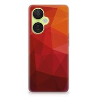 TPU Hoesje voor OnePlus Nord CE 3 Lite Polygon Red - thumbnail