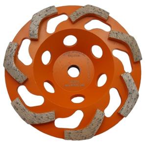 Spero Snake diamant komslijpschijf | Ø 125mm | beton & coating | M14 medium | H=28.60mm - SPB125M28