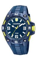 Horlogeband Calypso K5761-2 Silicoon Blauw