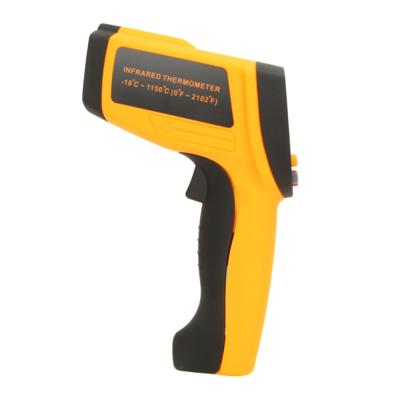 GM1150A 50:1 infrarood thermometer-18 ~ 1150 graden Celsius LCD digitale temperatuur meter industriële pyrometer 0.1 ~ 1EM instelbare