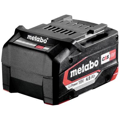 Metabo 625027000 Gereedschapsaccu 18 V 4.0 Ah Li-ion