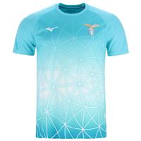 Mizuno Lazio Roma Pre-Match Trainingsshirt 2025-2026 Blauw