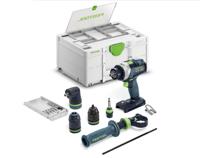 Festool TPC 18 Basic-Set/XL Accu klopboormachine - 578832