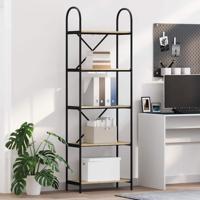 Boekenkast Sonoma eiken 60 x 30 x 183 cm Bewerkt hout