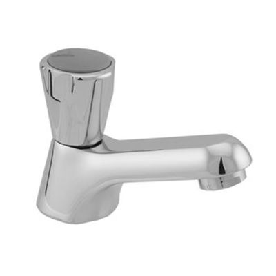 Venlo Nimbus II Messing Eco toiletkraan laag model met perlator chroom f3046aa