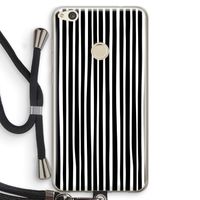 Stripes: Huawei Ascend P8 Lite (2017) Transparant Hoesje met koord