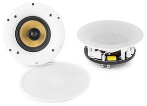 Power Dynamics WCS50 plafondluidsprekers met WiFi en Bluetooth (set van 2)