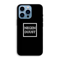 Negenduust black: iPhone 13 Pro Max Biologisch afbreekbaar hoesje