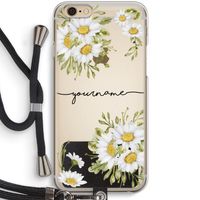 Daisies: iPhone 6 / 6S Transparant Hoesje met koord