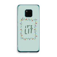 It's Lit: Huawei Mate 20 Pro Transparant Hoesje